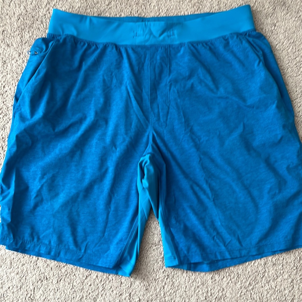 Blue lululemon shorts